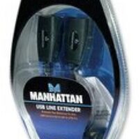 Extensor USB Longitud Máxima 60 m MANHATTAN 179300