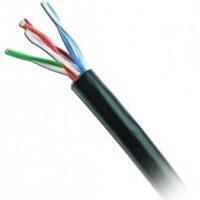 Cable UTP WAM CAT5e-OUTDOOR-NEGRO